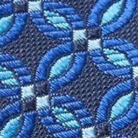 Medallion Print Tie