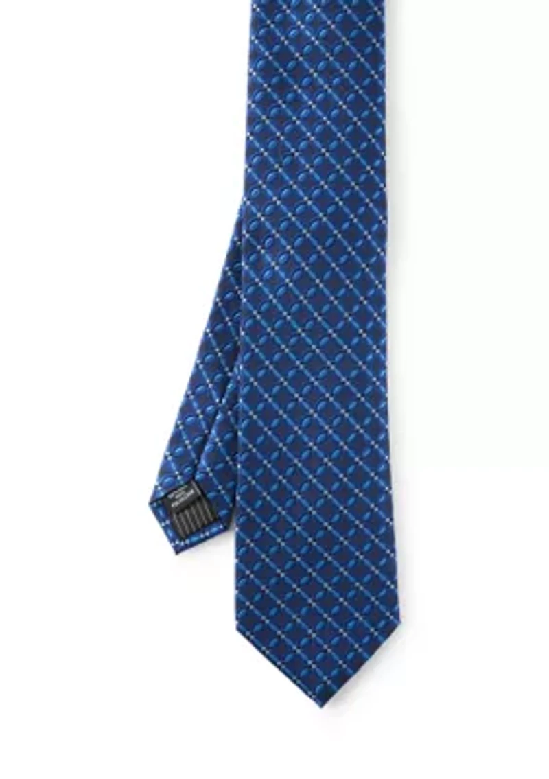 Medallion Print Tie