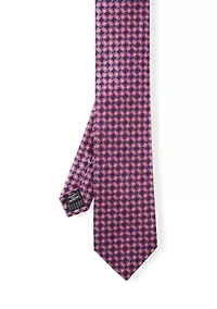 Medallion Print Tie