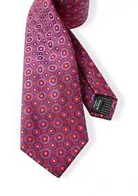 Abingdon Circles Printed Tie