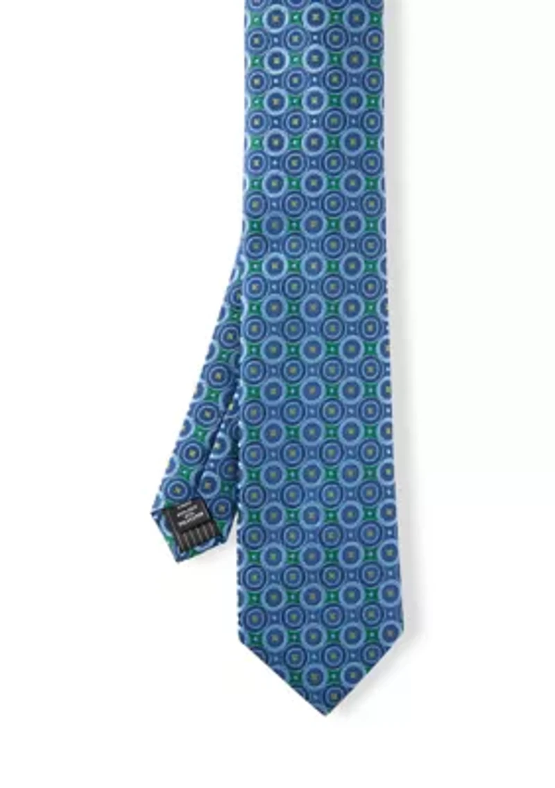 Abingdon Circles Printed Tie