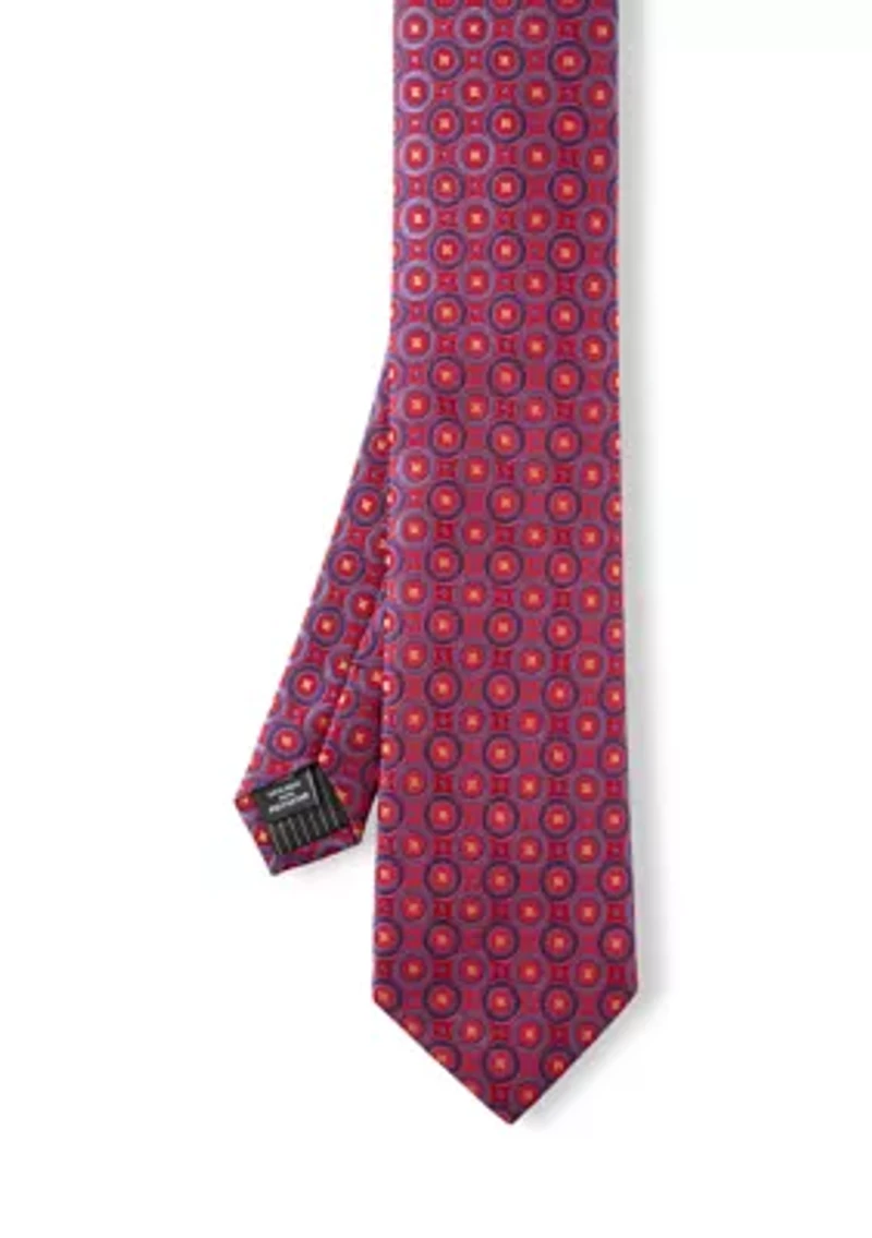 Abingdon Circles Printed Tie