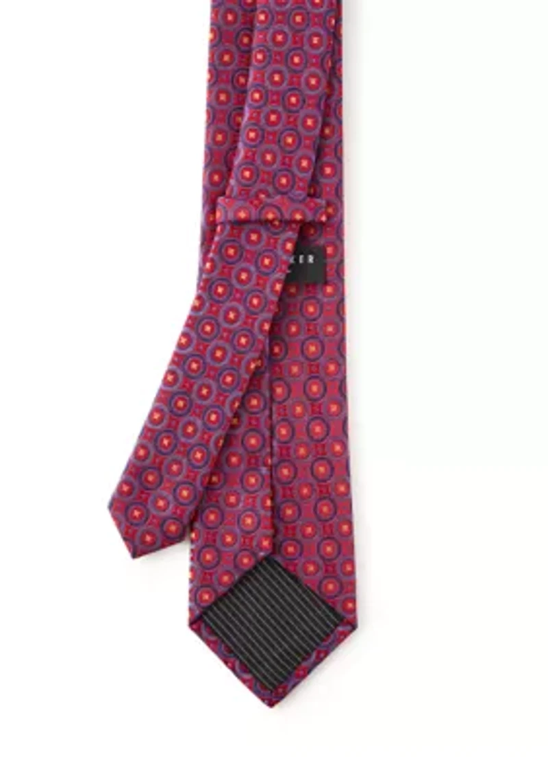 Abingdon Circles Printed Tie
