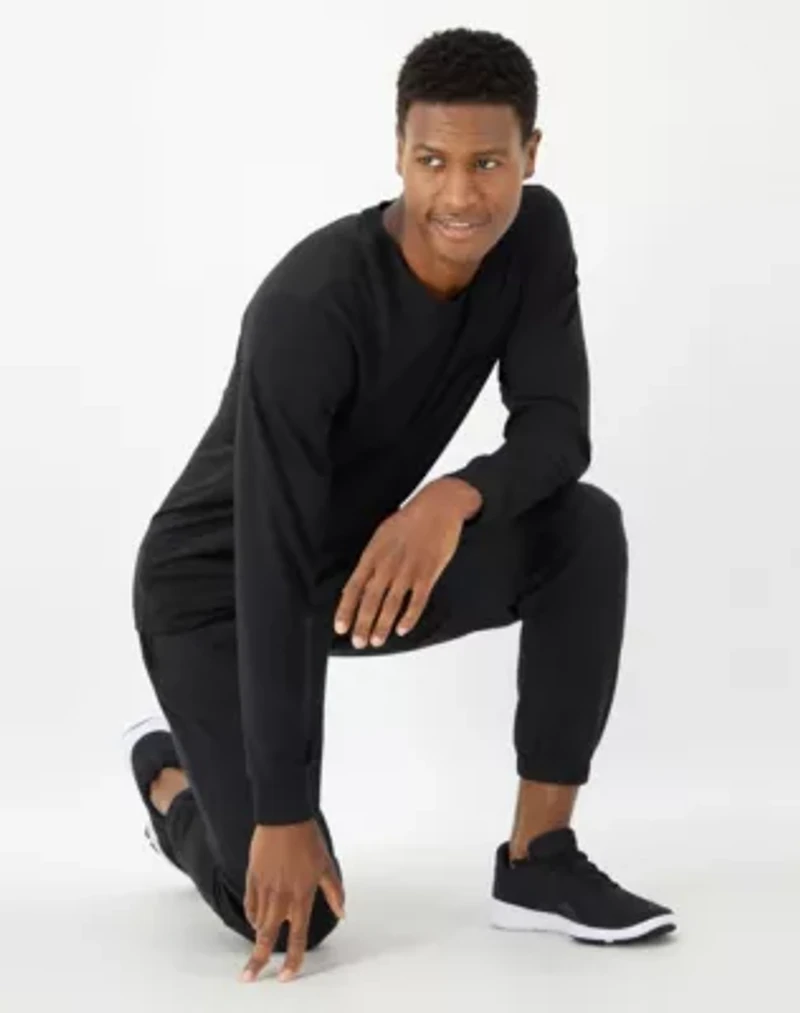 Hanes Moves Men's Long Sleeve Performance Tee