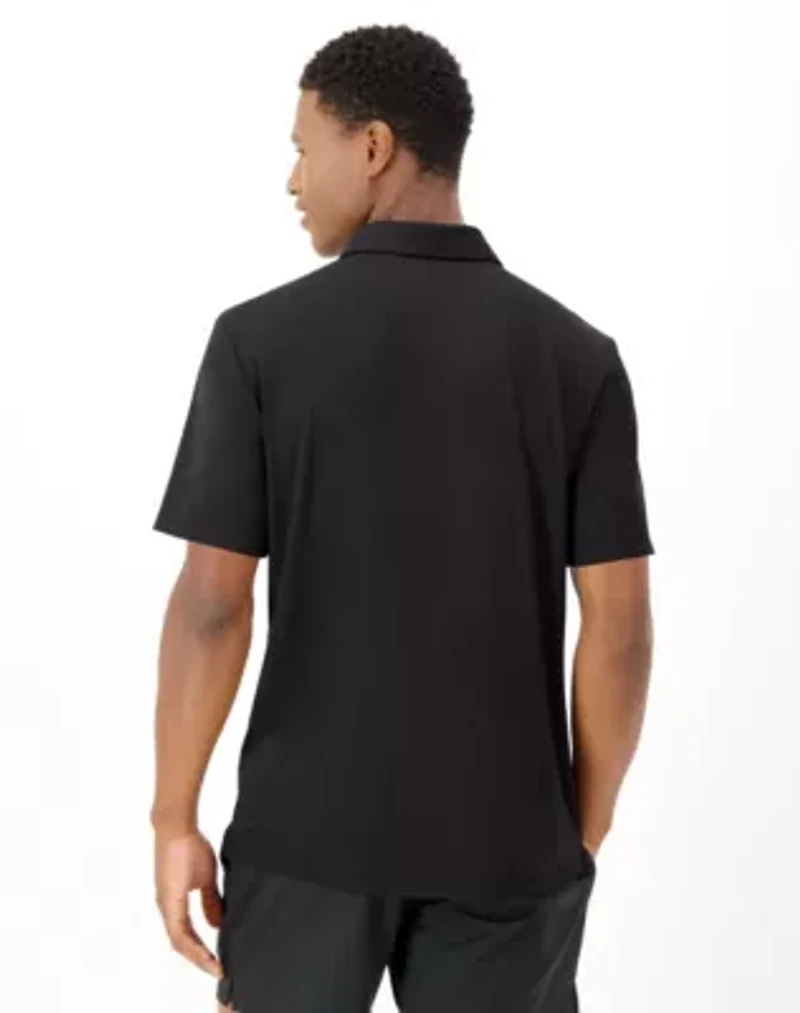Hanes Moves Men's Short Sleeve Performance Polo