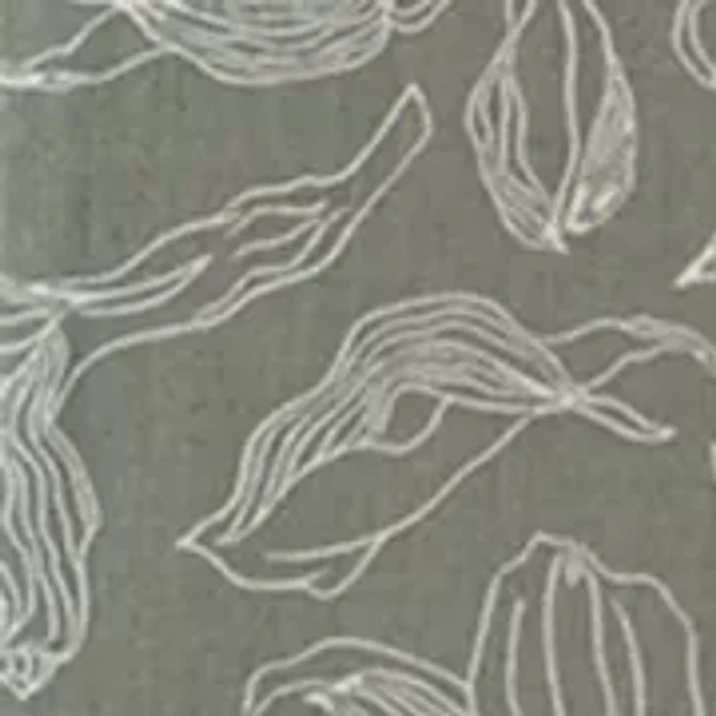 Men's Short Sleeve Leaf Print Camp Shirt