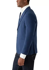 Men's Single Breasted Fully Lined Woven Jacket