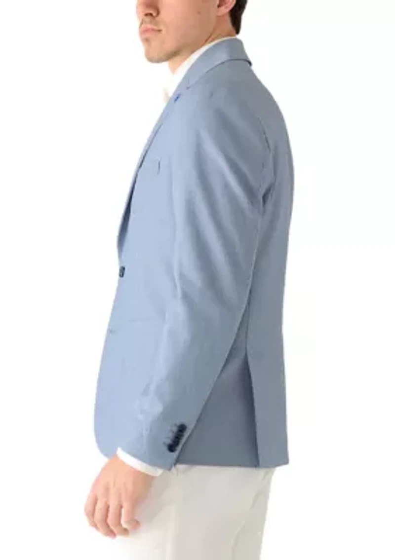 Men's Notch Collar Woven Jacket