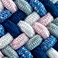Multi Color Braided Belt