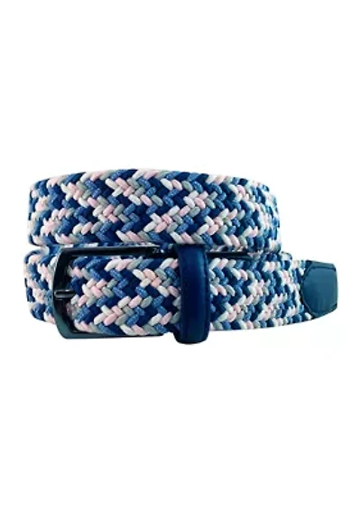 Multi Color Braided Belt