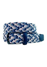 Multi Color Braided Belt