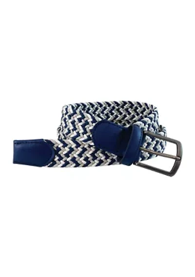 Multi Color Braided Belt