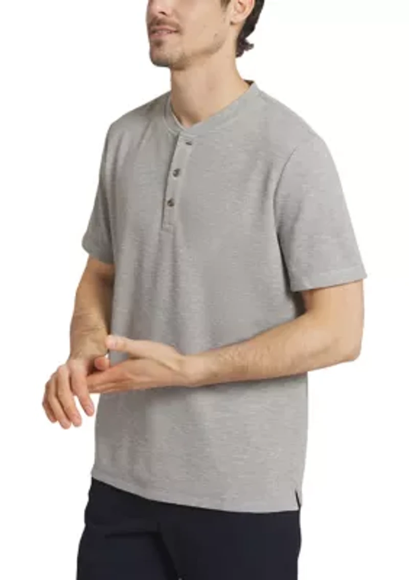 Men's Ridgeline Waffle Henley Shirt