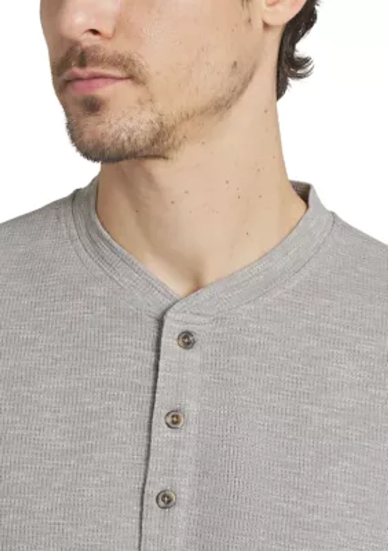 Men's Ridgeline Waffle Henley Shirt