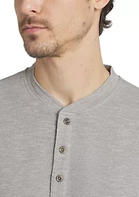 Men's Ridgeline Waffle Henley Shirt