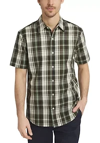 Men's Short Sleeve Legacy Plaid Shirt