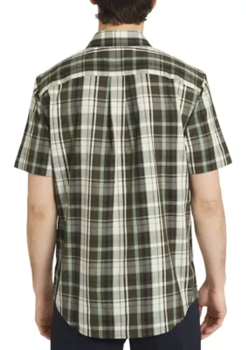 Men's Short Sleeve Legacy Plaid Shirt
