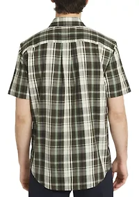 Men's Short Sleeve Legacy Plaid Shirt