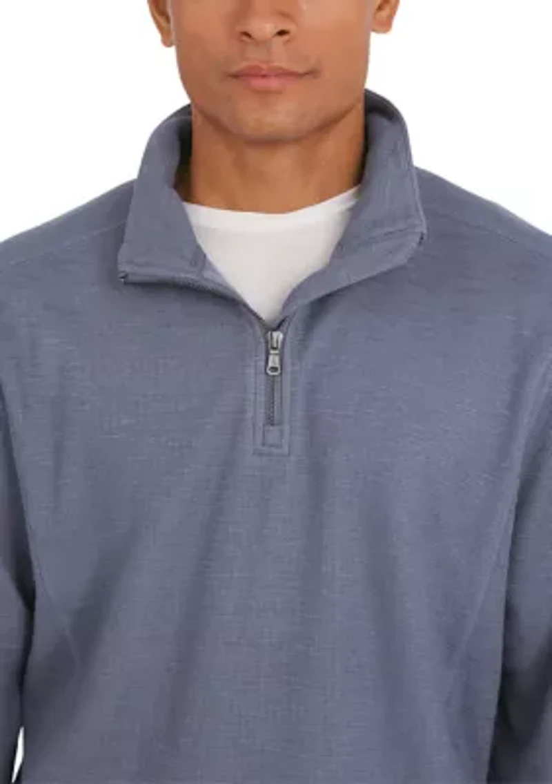 Logan Slub 1/4 Zip Pullover