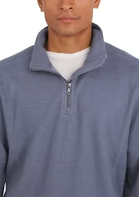 Logan Slub 1/4 Zip Pullover