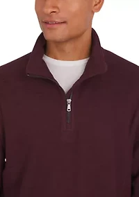 Logan Slub 1/4 Zip Pullover