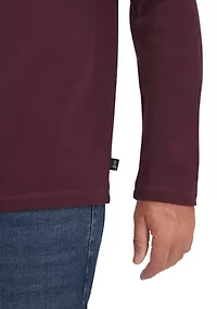 Men's Brushed Herringbone Crewneck Shirt