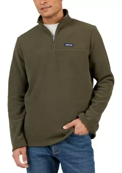 Men's Micro Polar Fleece 1/4 Zip Sweatshirt
