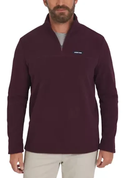 Men's Micro Polar Fleece 1/4 Zip Sweatshirt