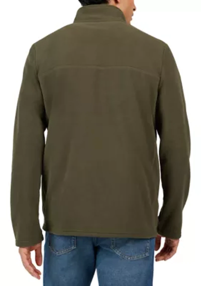 Men's Micro Polar Fleece 1/4 Zip Sweatshirt