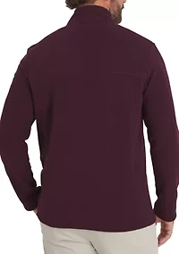 Men's Micro Polar Fleece 1/4 Zip Sweatshirt