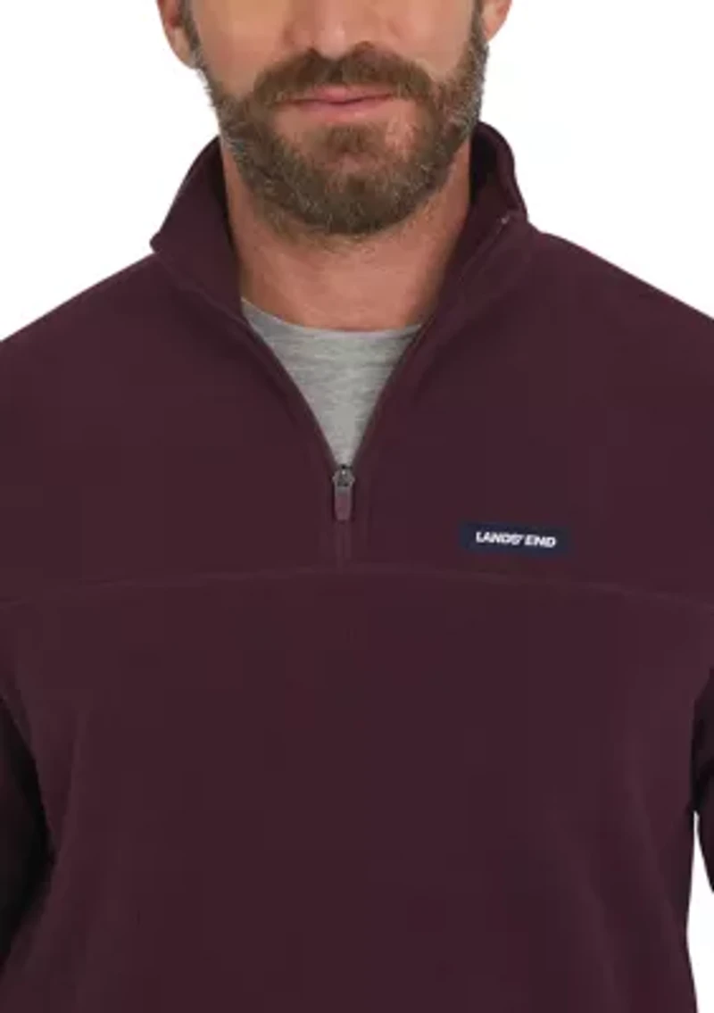 Men's Micro Polar Fleece 1/4 Zip Sweatshirt