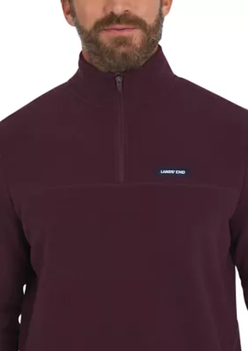 Men's Micro Polar Fleece 1/4 Zip Sweatshirt