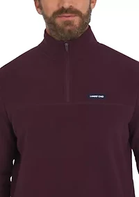 Men's Micro Polar Fleece 1/4 Zip Sweatshirt