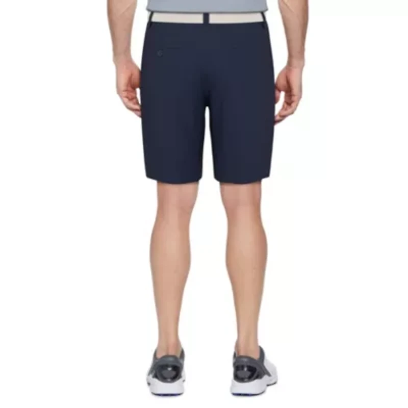 Big and Tall Flat Front With Active Waistband Golf Shorts