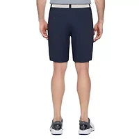 Big and Tall Flat Front With Active Waistband Golf Shorts