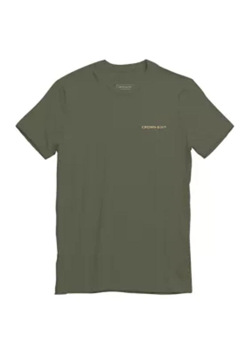 Fall Dog Graphic T-Shirt