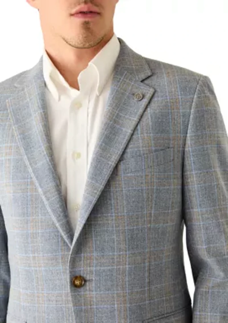 Men's Plaid Sports Coat