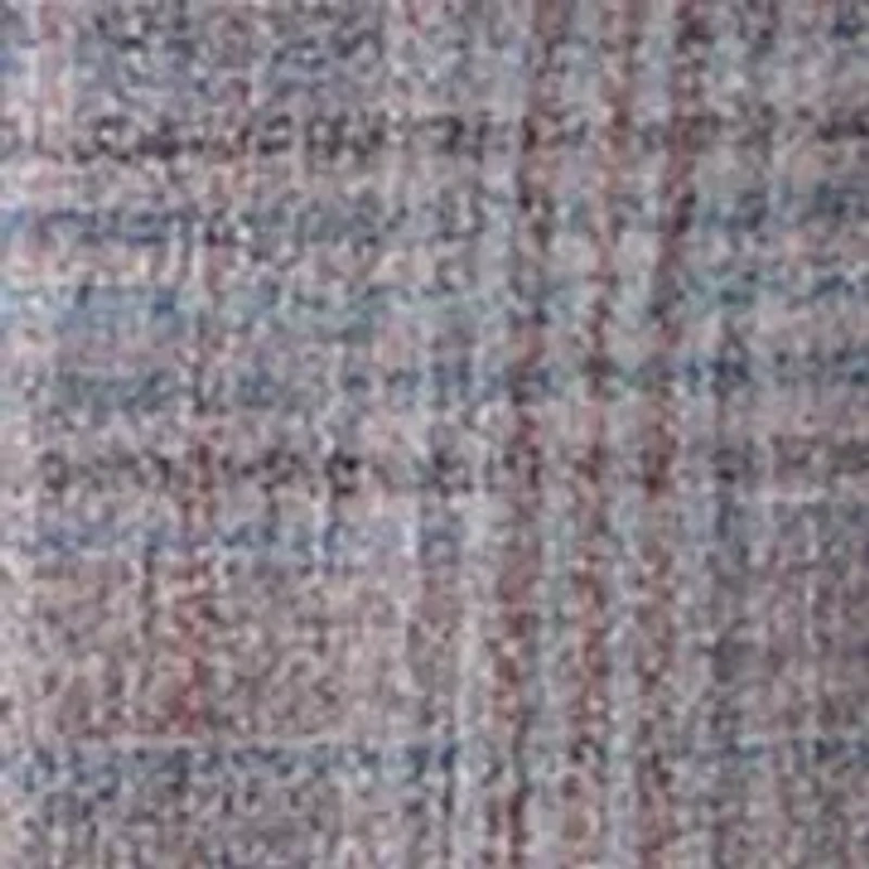 Plaid Modern 2 Button Sports Coat