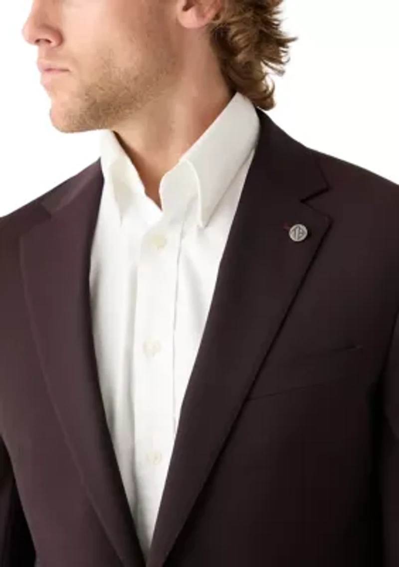 Solid Suit Jacket