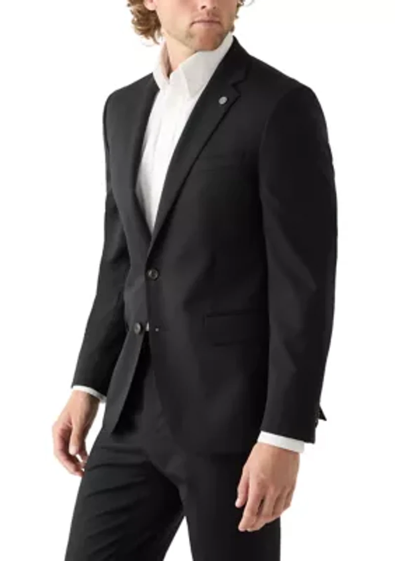 Men's Solid Suit Separate Jacket