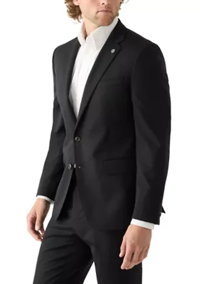 Men's Solid Suit Separate Jacket