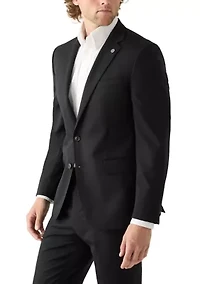 Men's Solid Suit Separate Jacket