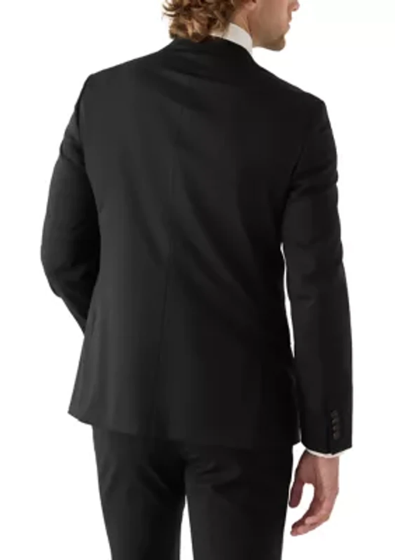 Men's Solid Suit Separate Jacket