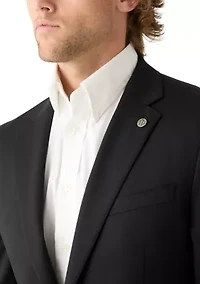 Men's Solid Suit Separate Jacket
