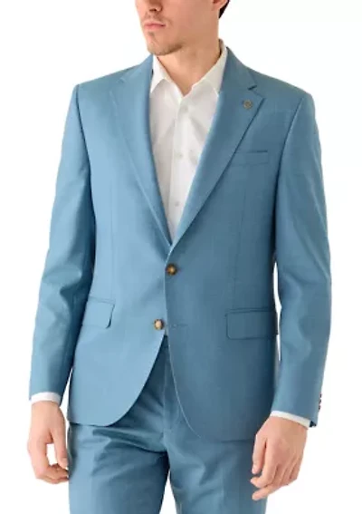 Men's Teal Green Suit Jacket