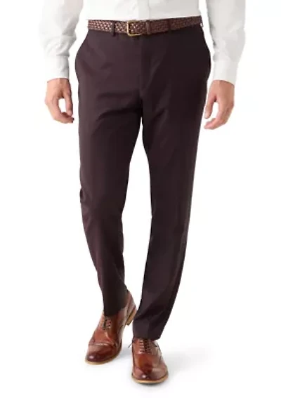 Men's Solid Suit Separate Pants