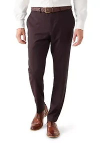 Men's Solid Suit Separate Pants