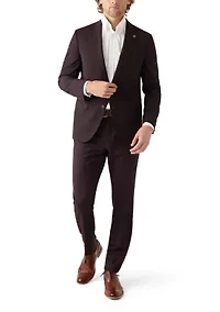 Men's Solid Suit Separate Pants