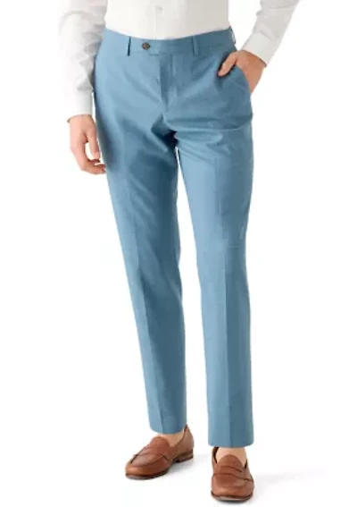 Men's Teal Green Suit Pant