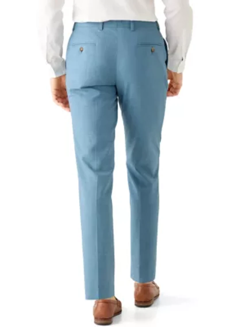 Men's Teal Green Suit Pant